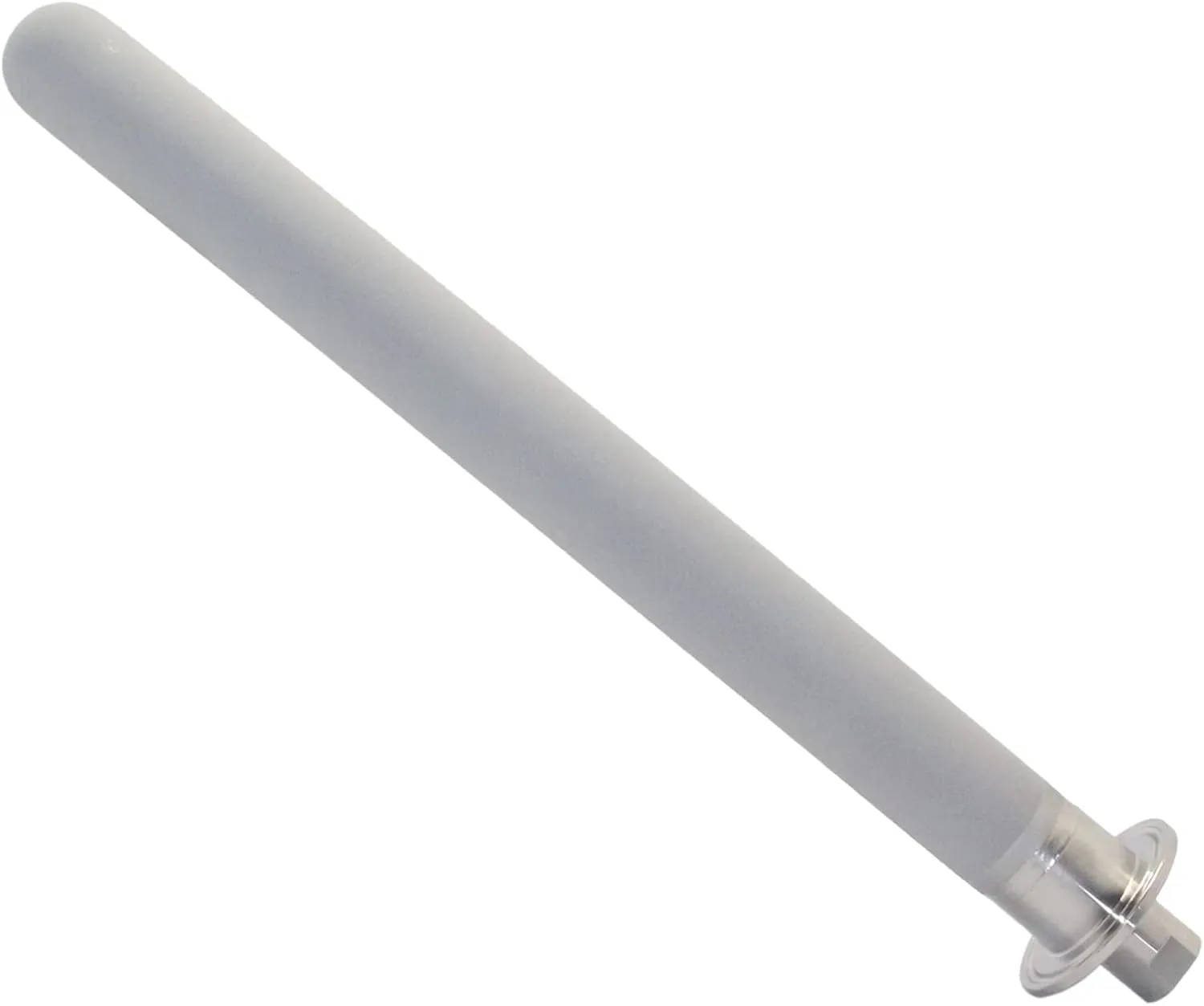 QiiMii Stainless Steel 1.5" Tri-Clamp Aeration Stone, 2 Micron, 12" Length, 1/4" NPT Female CO2 Inlet