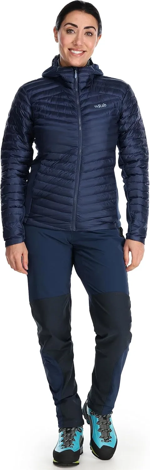 Rab Women's Cirrus Flex 2.0 Synthetic Insulated Hoody for Hiking, Climbing, and Skiing