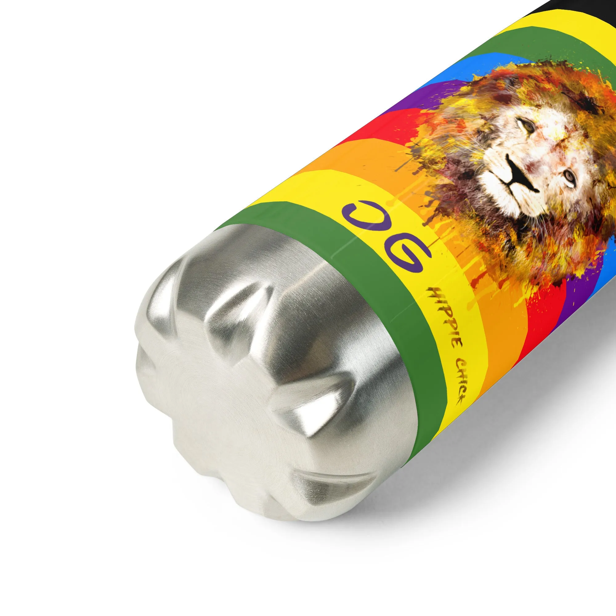 Rainbow Stainless Steel Water Bottle