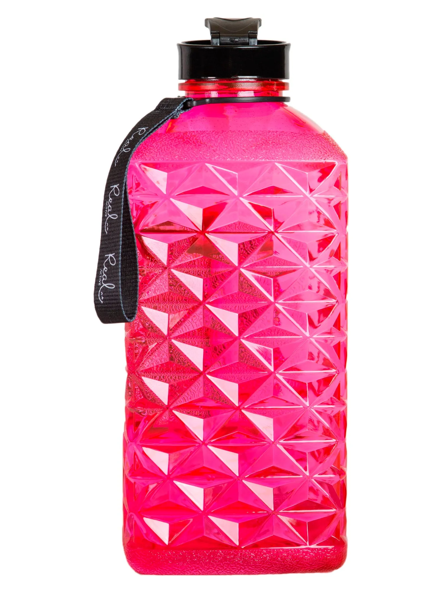 Real Active 2.2L Water Bottle - Tickled Pink