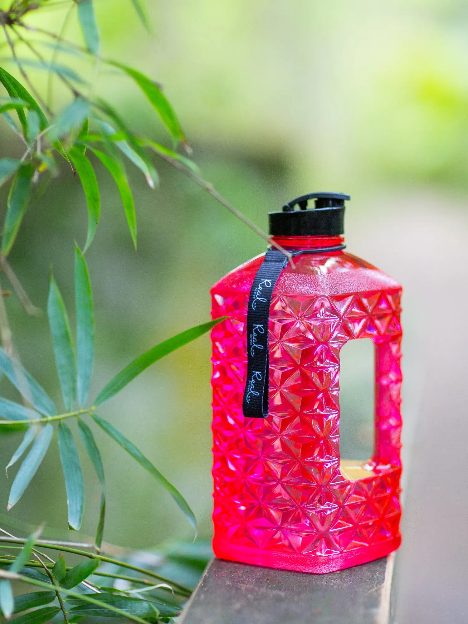 Real Active 2.2L Water Bottle - Tickled Pink