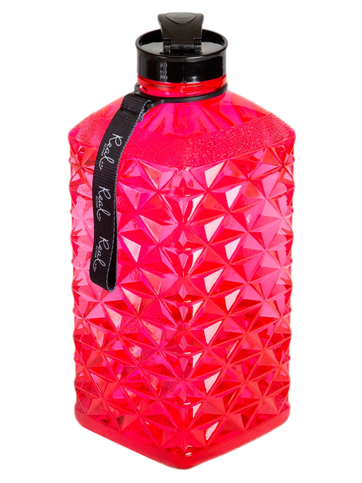 Real Active 2.2L Water Bottle - Tickled Pink