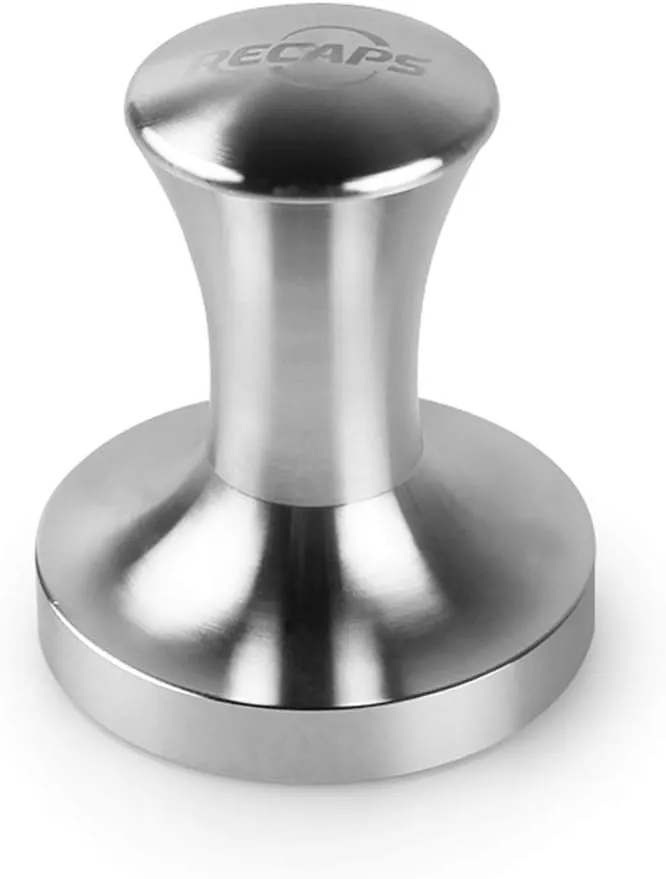 RECAPS Stainless Steel Espresso Coffee Tamper Filling Tool Compatible with Dolce Gusto Machine Reusable Refillable Filters 41.8mm