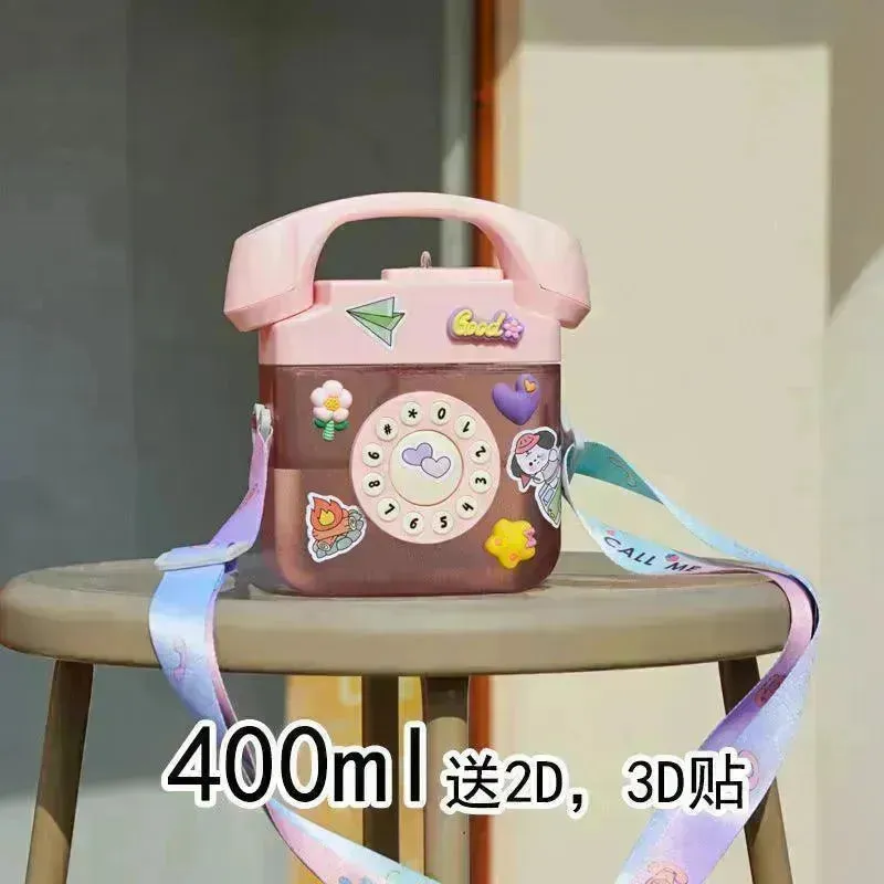 Retro Telephone Bottle For Kids (400 ml)