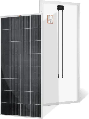 RICH SOLAR 200 Watt 12 Volt 9BB Cell Monocrystalline Solar Panel High Efficiency Solar Module for RV Trailer Camper Marine Off Grid
