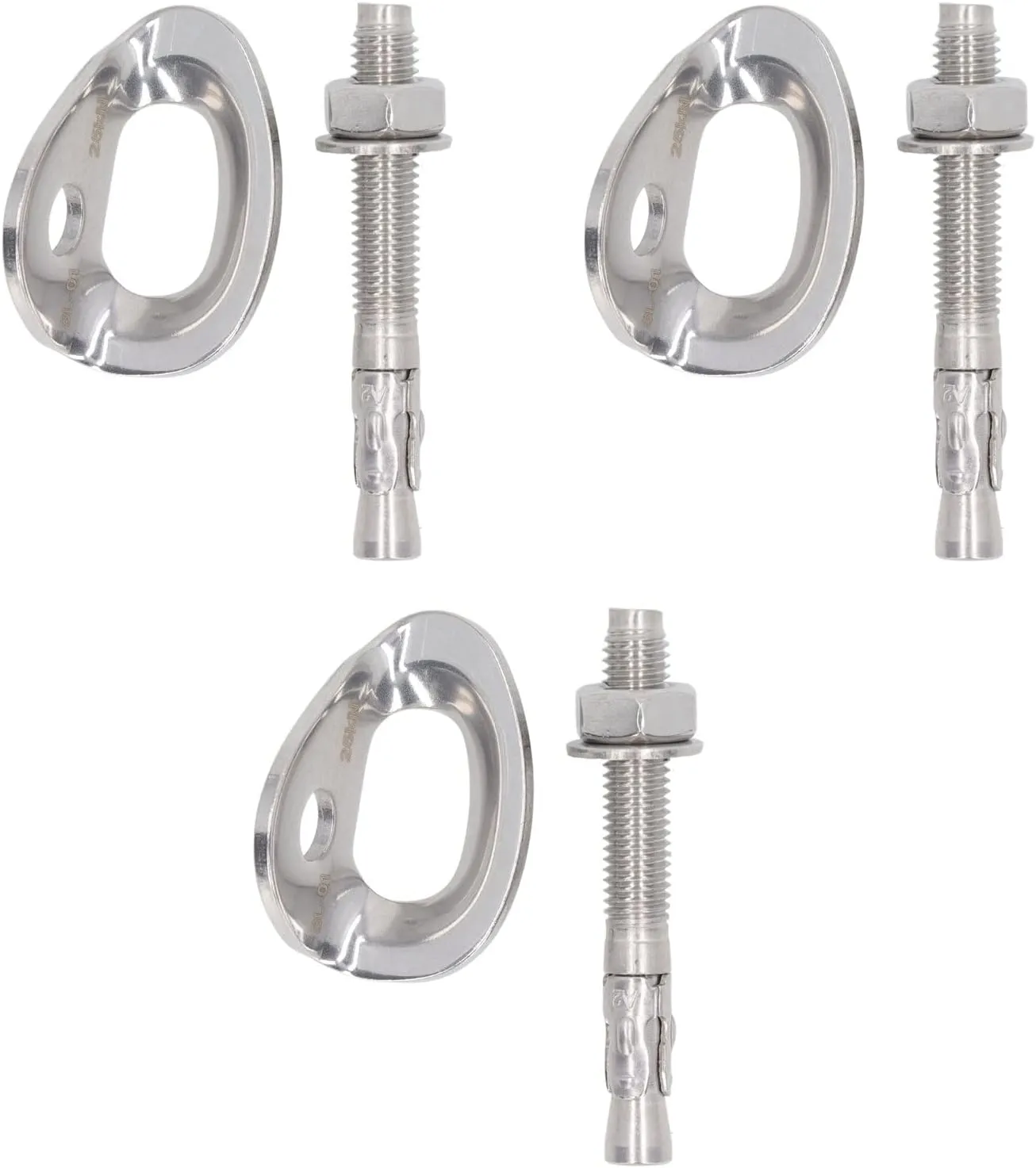 Rock Climbing Bolt Hanger Stainless Steel Device for Belay Weekend Climbers