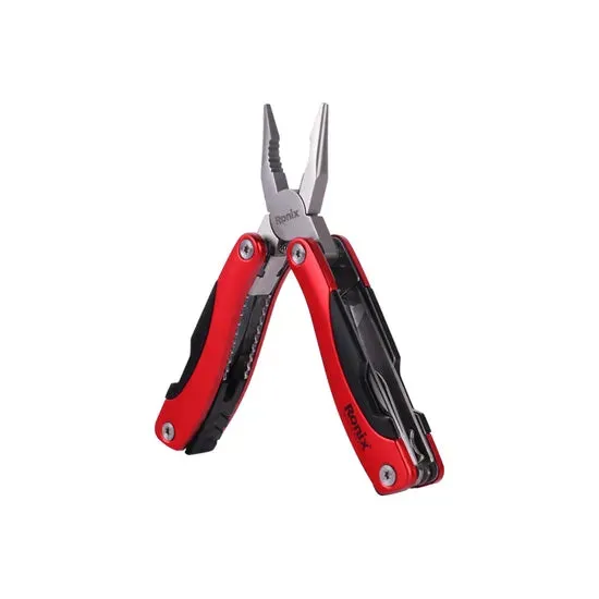Ronix Rh-1191 Camping Outdoor Multi Function Tool Plier with Handle Foldable Multipliers