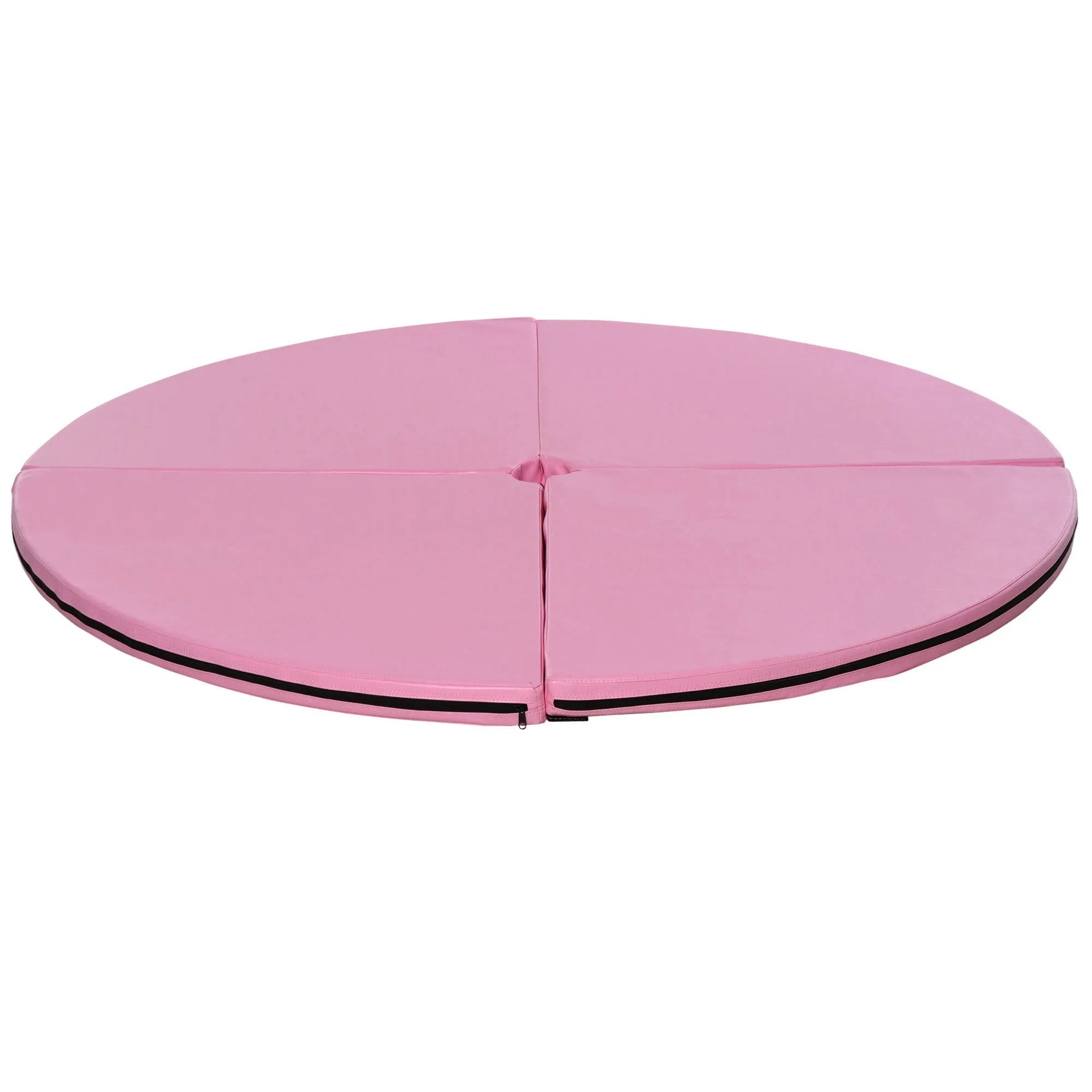 Rootz Foldable Pole Dance Mat - Protective Mat - Safety Mat - 5cm Thick Cushioning - Ø 150cm x 5cm