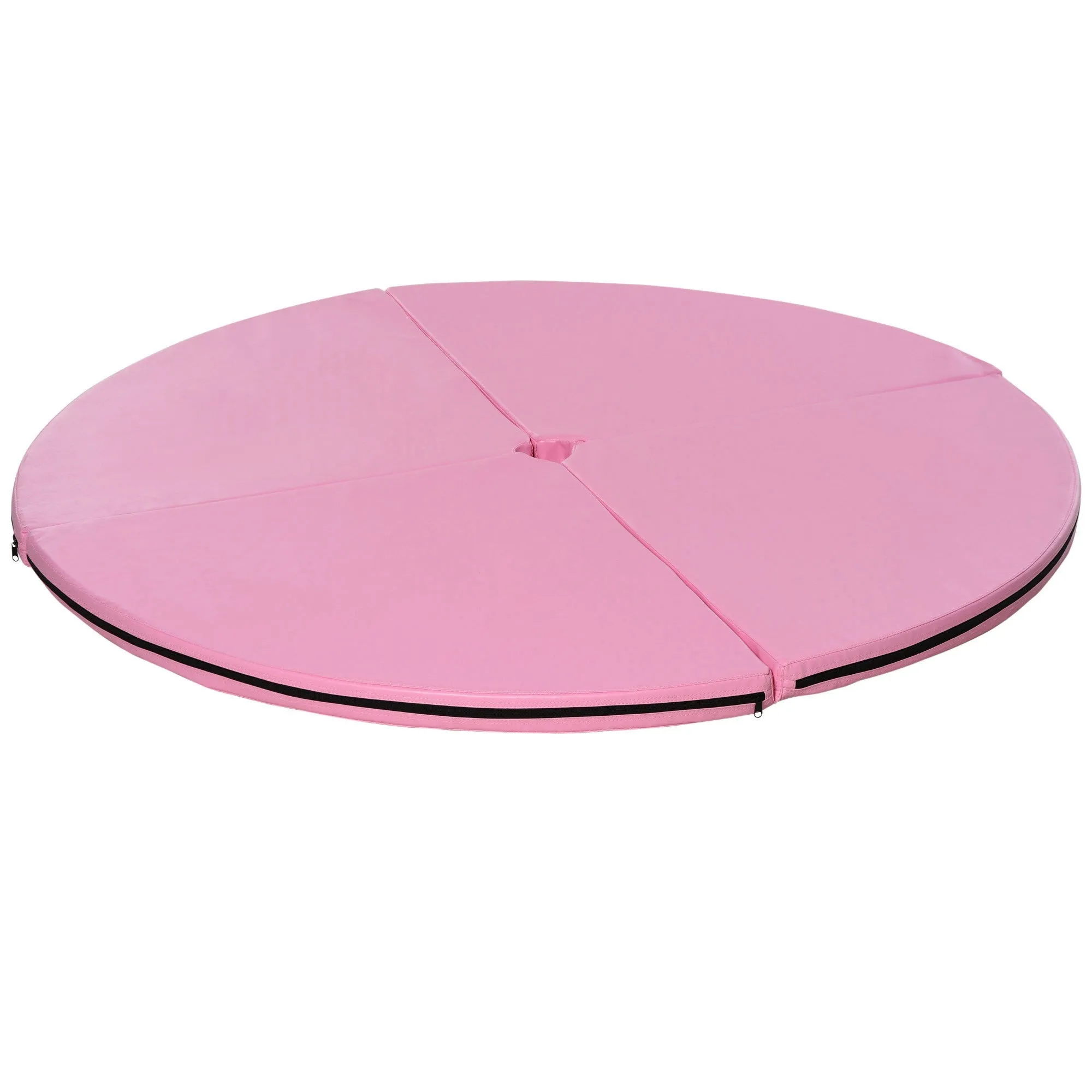 Rootz Foldable Pole Dance Mat - Protective Mat - Safety Mat - 5cm Thick Cushioning - Ø 150cm x 5cm