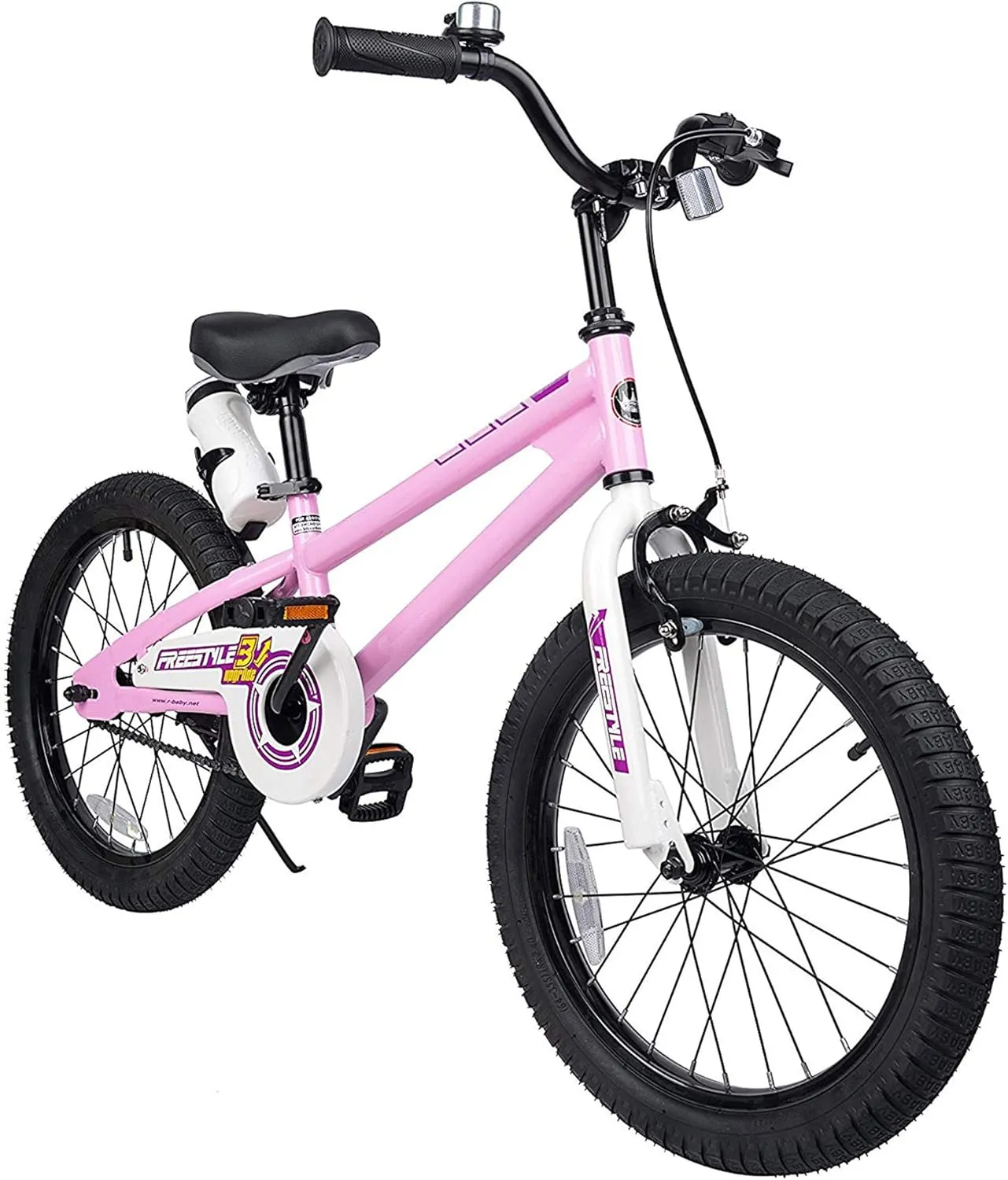 RoyalBaby Kids Bike EZ Freestyle Training Free Balance to Pedal Easy Learning Bicycle, 12-18 Inch for Toddlers to Big Kids