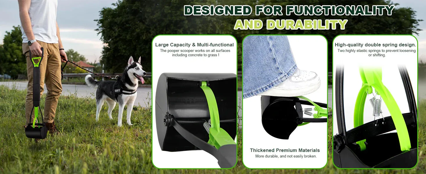 Royaleva Travel Foldable Pooper Scooper for Dogs