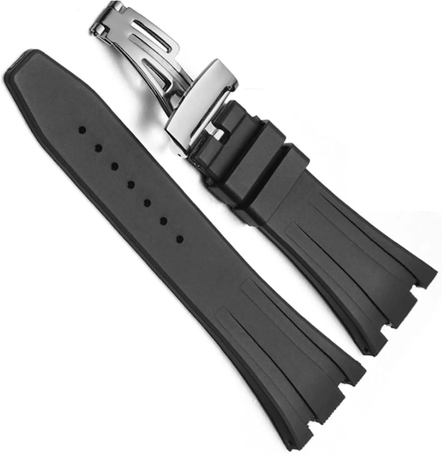 Rubber Watch Strap For AP Royal Oak Offshore 15400/15202/15703men Watch Band Accessories 27mm 28mm
