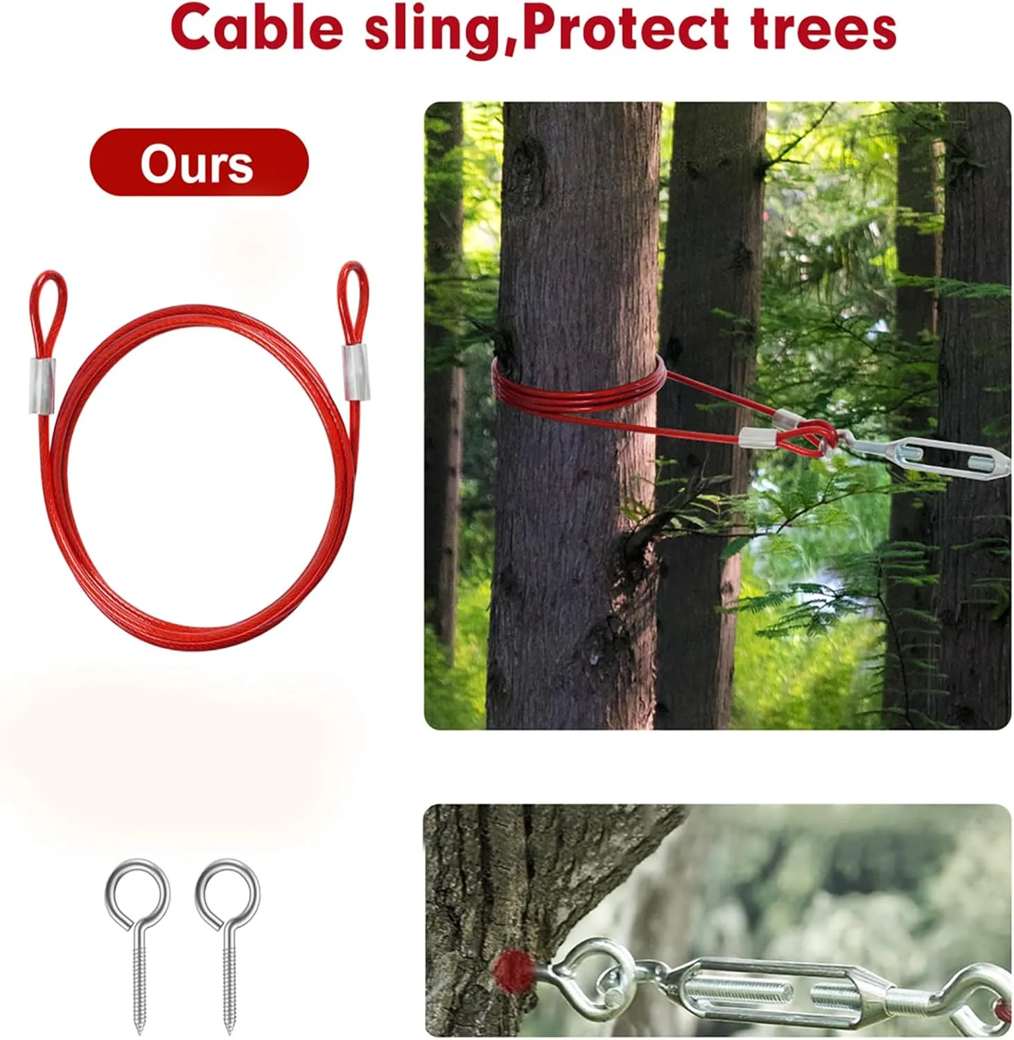Runner for Yard, Anti-Shock Trolley System 50/75/100/150/200FT, Heavy-Duty Aerial Run Cable With Bungee for Small to Large Dogs up to 300lbs, Outside Zip Line for Backyard, Camping, Park