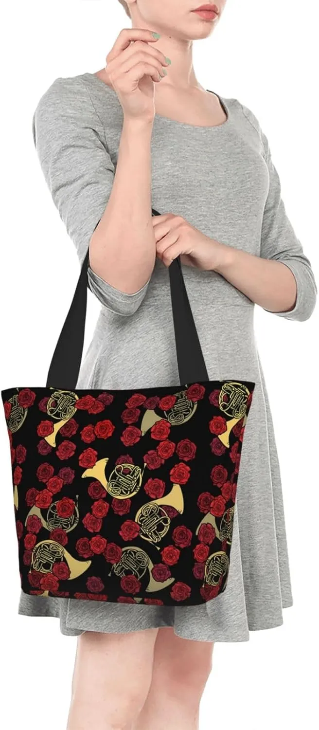 Sage Polka Dots Tote Bag Women Reusable Shopping Bags Shoulder Bag Portable Storage HandBags