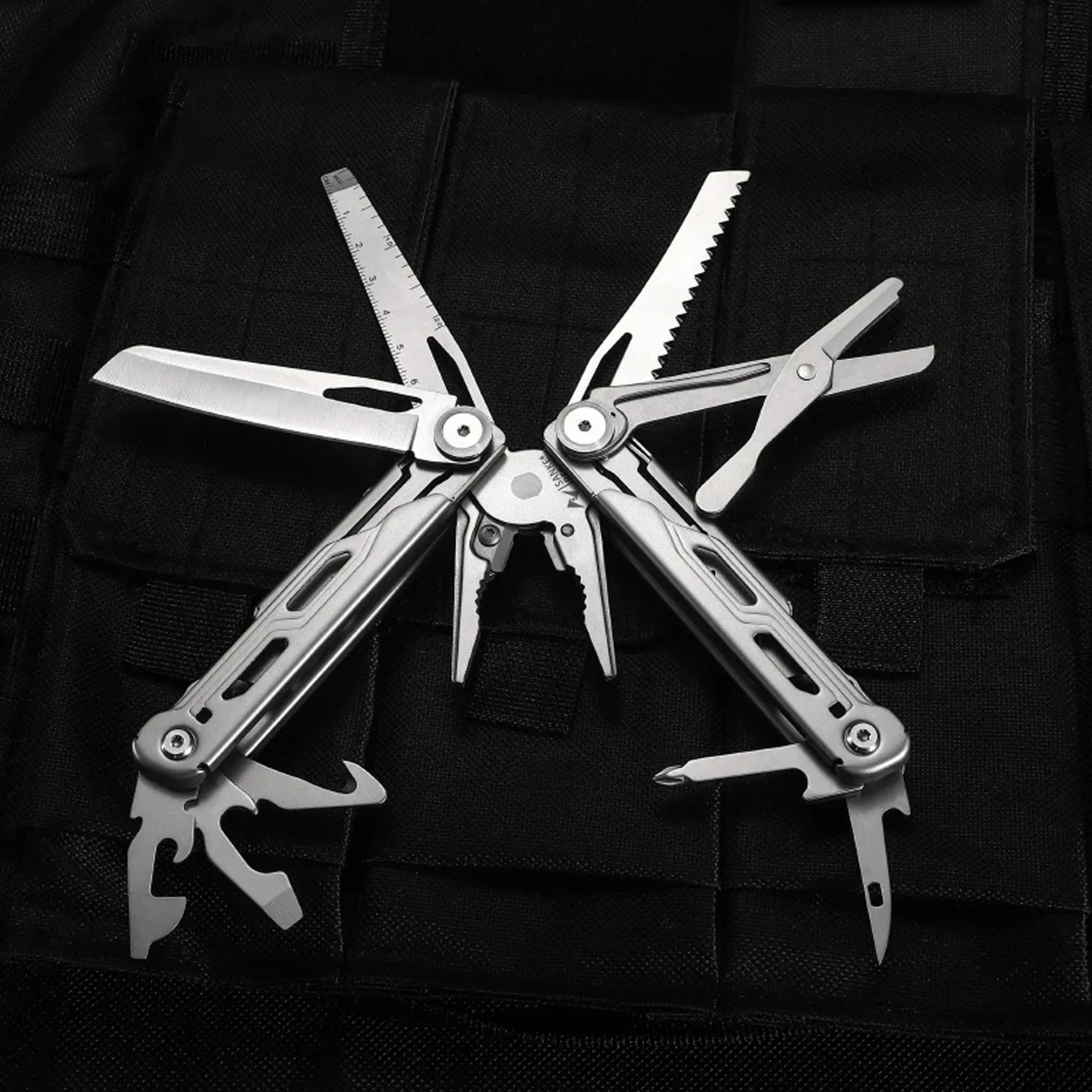 SANKE RESCUE Industrial Multi-tool Pliers Set with Crimping Tool for EDC and Survival