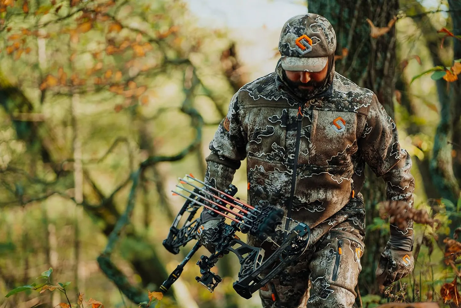 ScentLok BE:1 Voyage Quiet Warm Fleece Bow Hunting Camo Jacket for Men