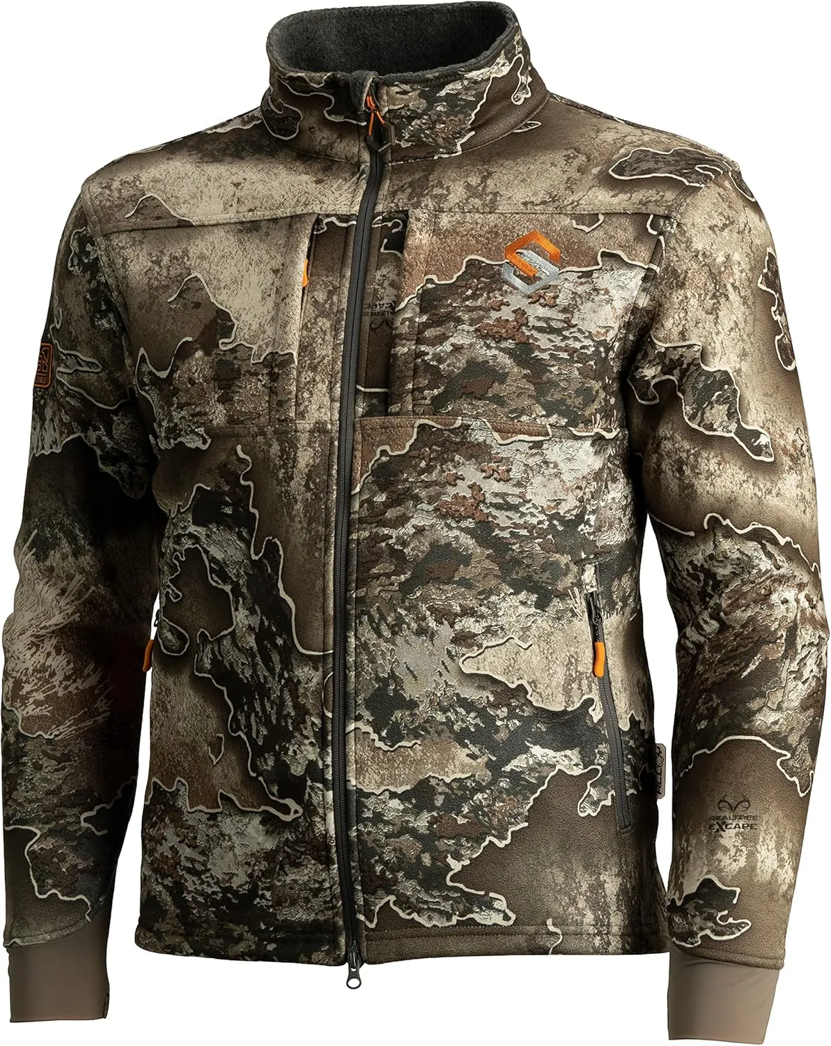 ScentLok BE:1 Voyage Quiet Warm Fleece Bow Hunting Camo Jacket for Men