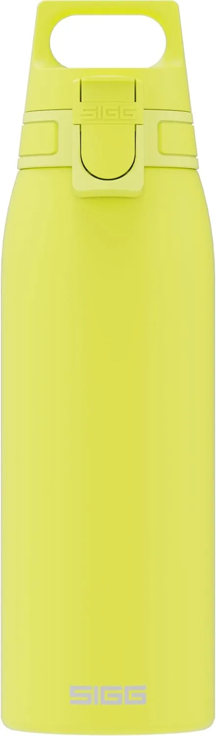 SIGG - Reusable Water Bottle - Shield ONE Ultra Lemon - Leakproof - Recyclable - BPA Free - Yellow - 34 Oz
