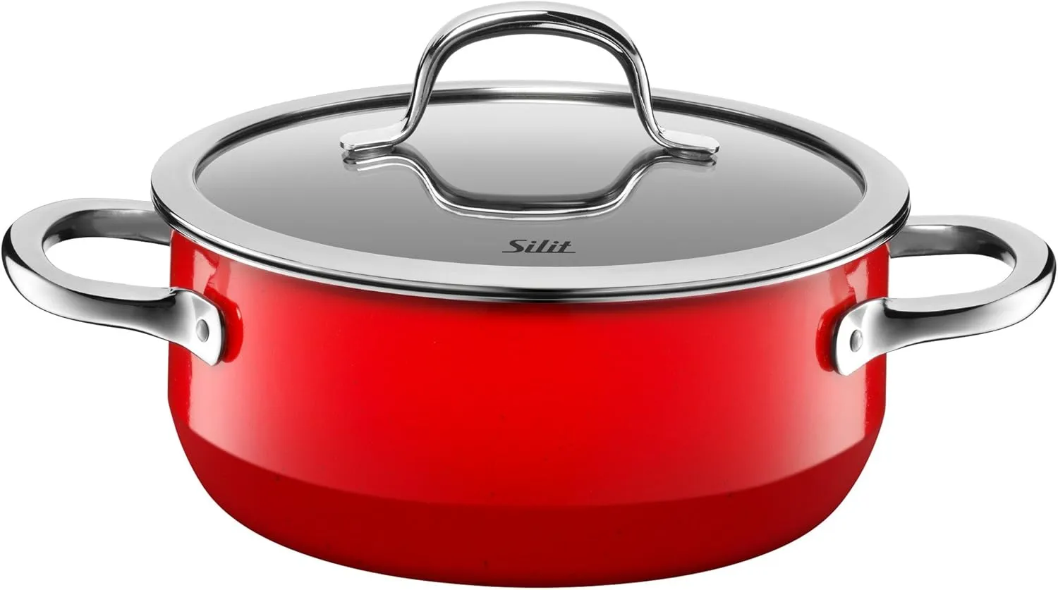 Silit 4-Parts Passion Cookware Set, Red