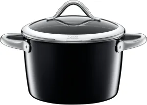 Silit Vitaliano Casserole, 22 Centimeters, Black