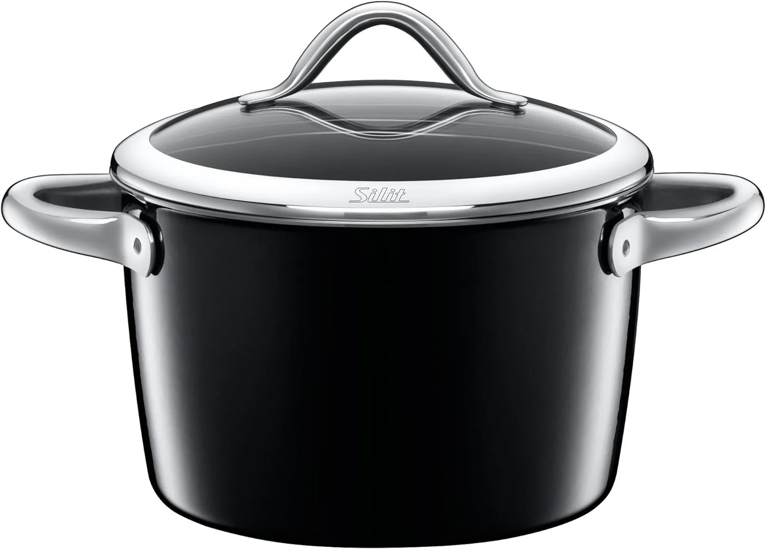 Silit Vitaliano Casserole, 22 Centimeters, Black