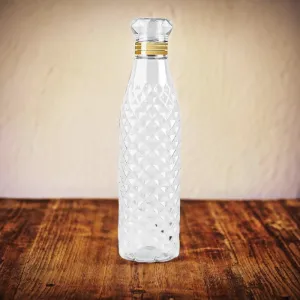 SLATOINDIA Diamond Water Bottles 1 Ltr (3 Pcs Set) (Multicolor)