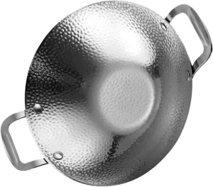 Small Cooking Pot Korean Cookware Hammered Griddle Pan Dutch Oven Pot Lid