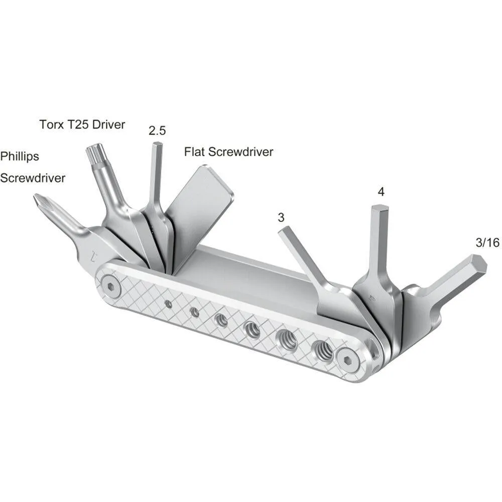 SmallRig AAK2213D Foldable Multi-Tool (Silver)