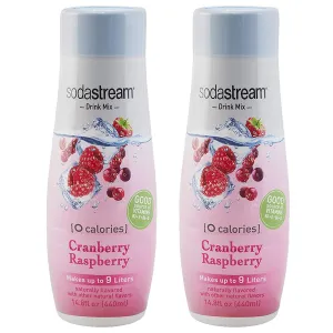 SodaStream Cranberry Raspberry Zero Calorie, 440ml , 14.8 Fl Oz (Pack of 1)