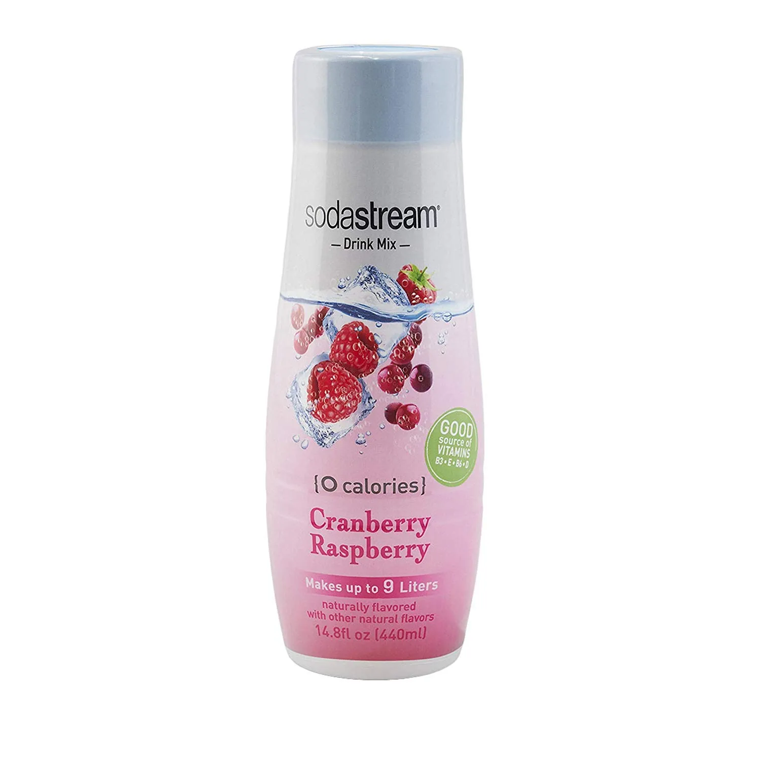SodaStream Cranberry Raspberry Zero Calorie, 440ml , 14.8 Fl Oz (Pack of 1)