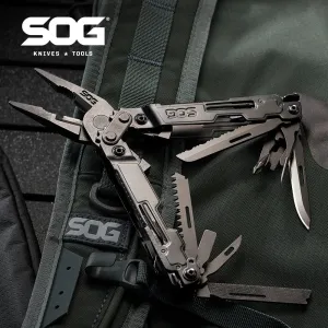 SOG PowerAccess Deluxe Multi-Tool – 21-in-1 Tactical Folding Pliers & Pocket Tool