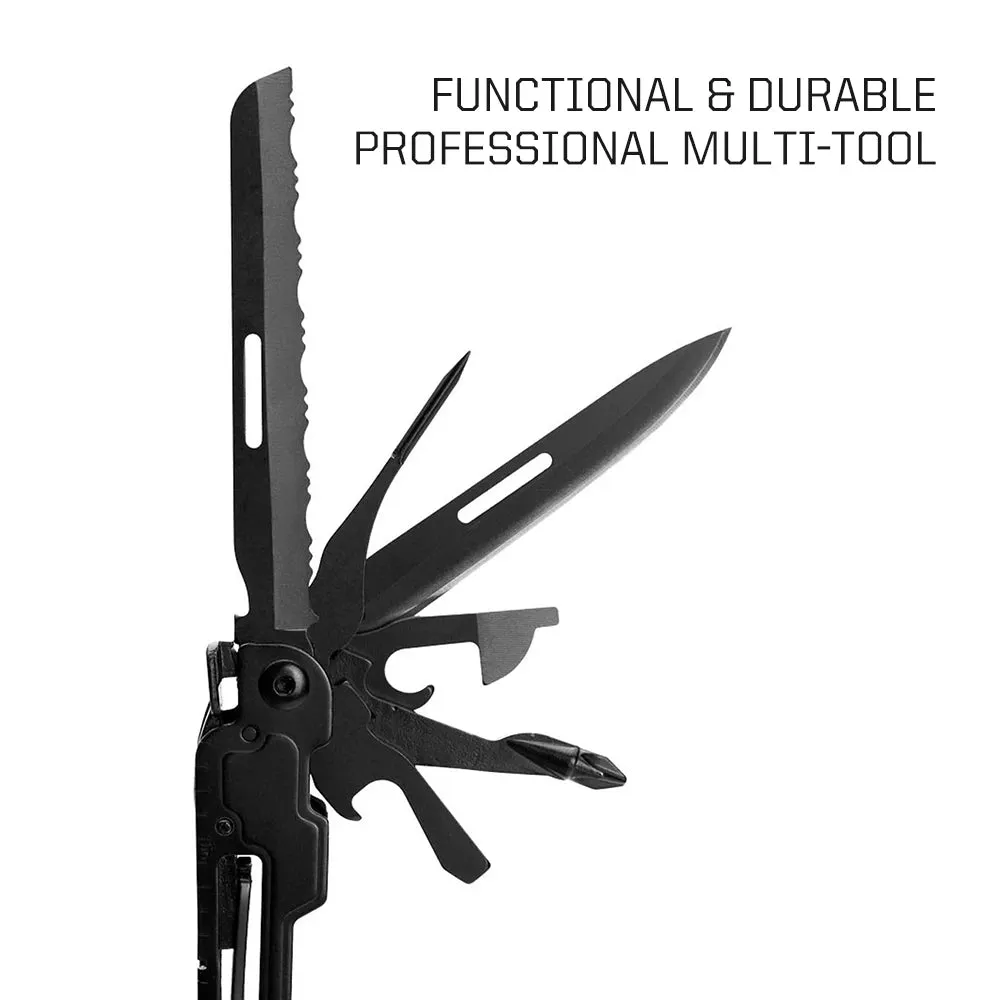 SOG PowerAccess Deluxe Multi-Tool – 21-in-1 Tactical Folding Pliers & Pocket Tool
