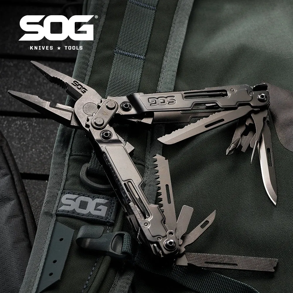 SOG PowerAccess Deluxe Multi-Tool – 21-in-1 Tactical Folding Pliers & Pocket Tool