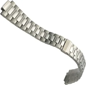 Solid Stainless Steel Watchband for Patek Philippe Nautilus 5711 5726 Silver Metal Watch Strap