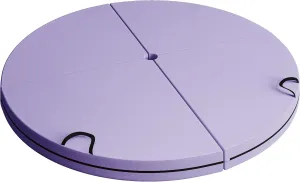 Soozier Pole Dance Crash Mat, 5ft Wide Foldable Pole Padding Crash Pad with Carrying Handles and 3.5" Thick EPE Foam for Dance Training and Exercise