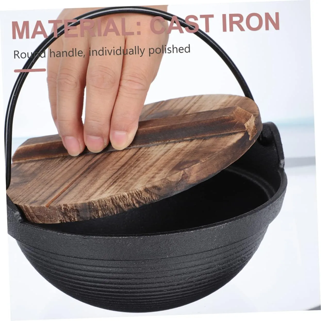 Sosoport Japanese Sukiyaki Cooking Soup Pot Sukiyaki Pot Japanese Style Hot Pot High Temperature Pot Household