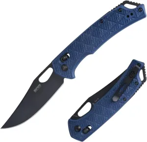 SRM Pocket Folding Knives, Ambidextrous lock, Tool-free Ambidextrous Clip, Stainless Steel Blade, FRN Handle, For Outdoor and EDC Use, 9201-PL…