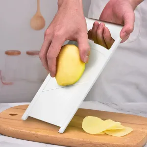 Stainless Steel Potato Slicer: Multi-Functional for Fruits & Vegetables