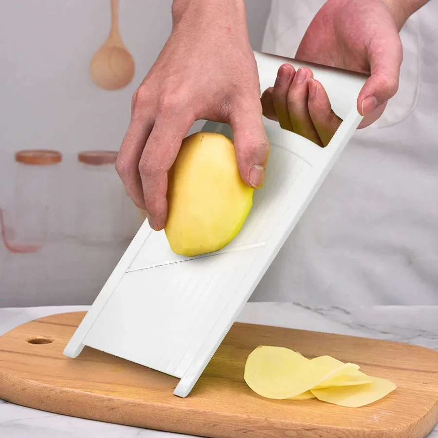 Stainless Steel Potato Slicer: Multi-Functional for Fruits & Vegetables
