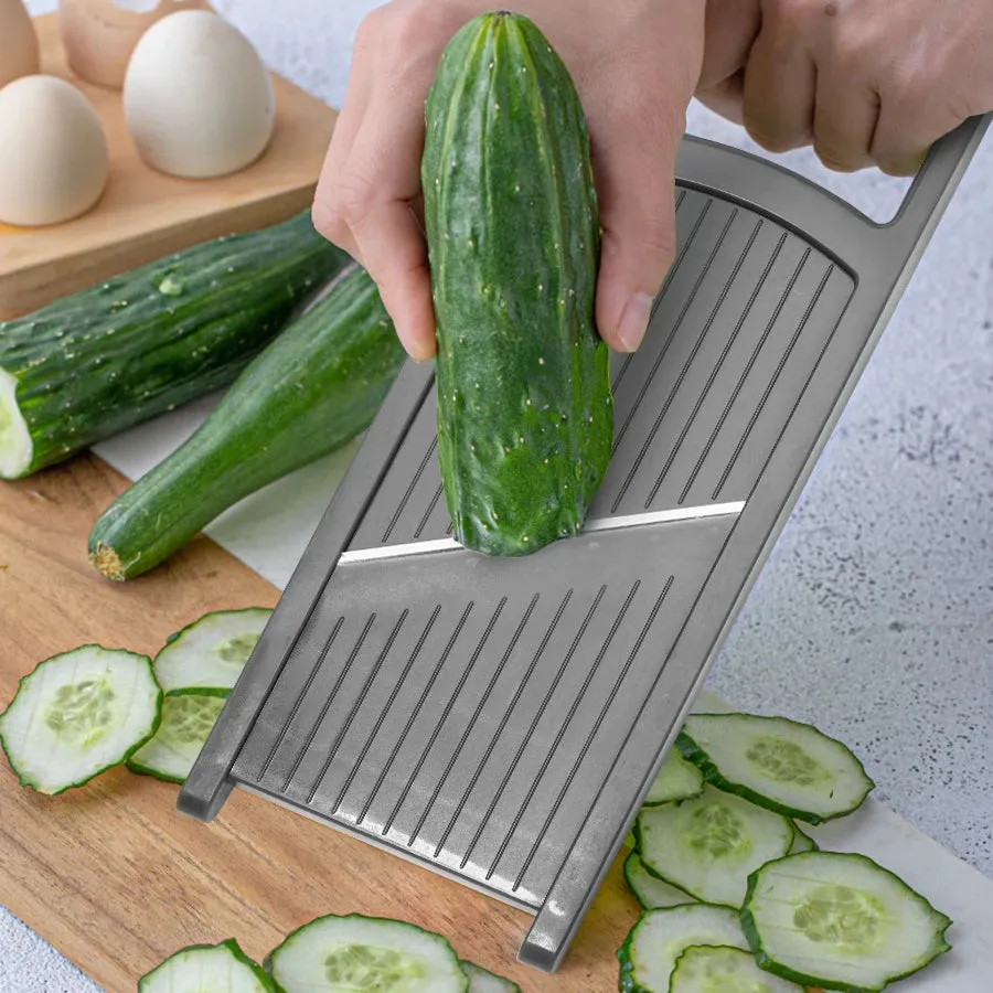 Stainless Steel Potato Slicer: Multi-Functional for Fruits & Vegetables