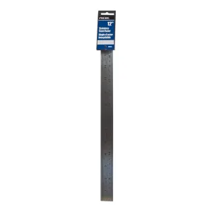 Stainless Steel Ruler 12"