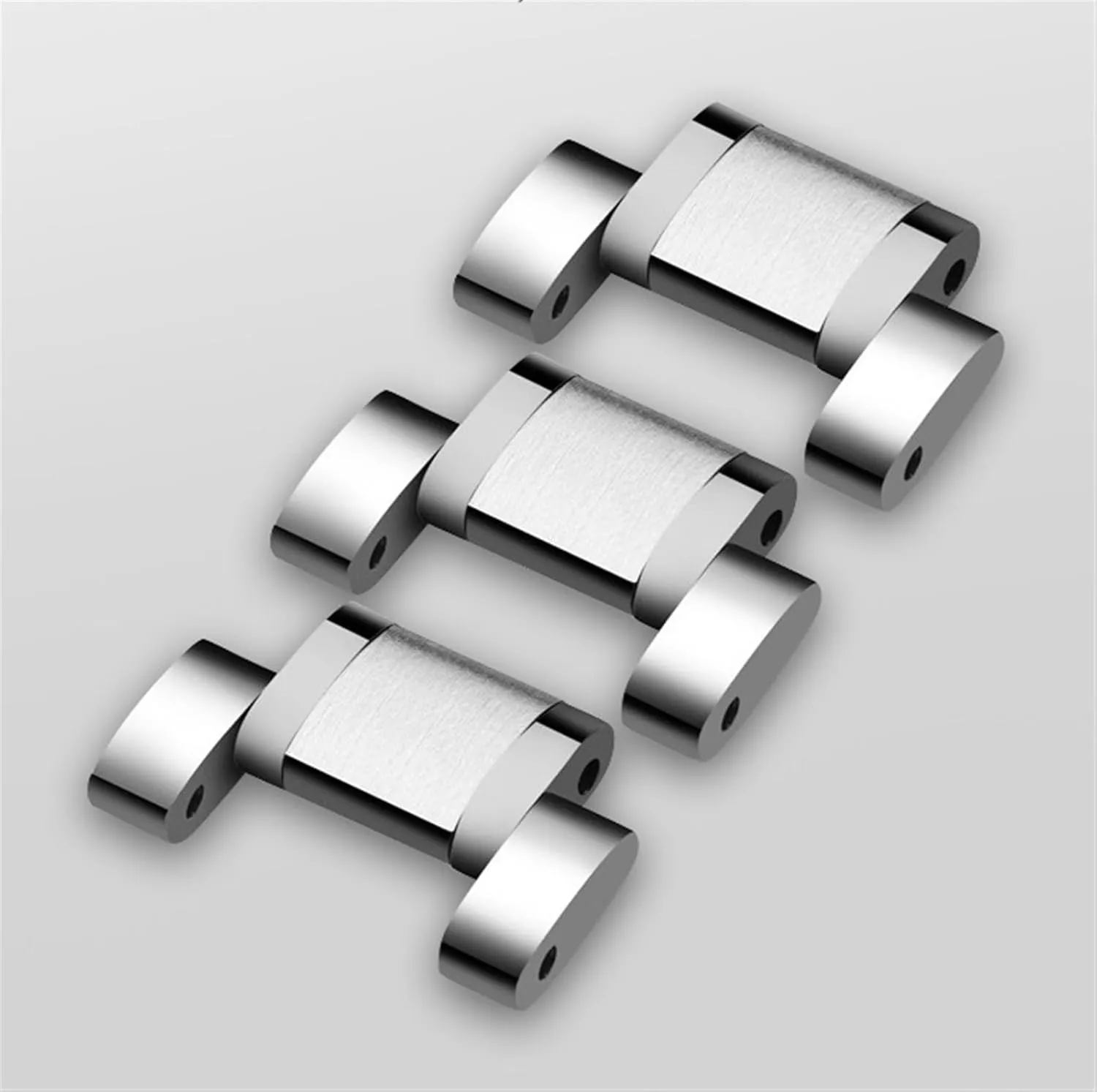 Stainless Steel Watch Band 16 18 20 22 24mm Universal Watch Strap