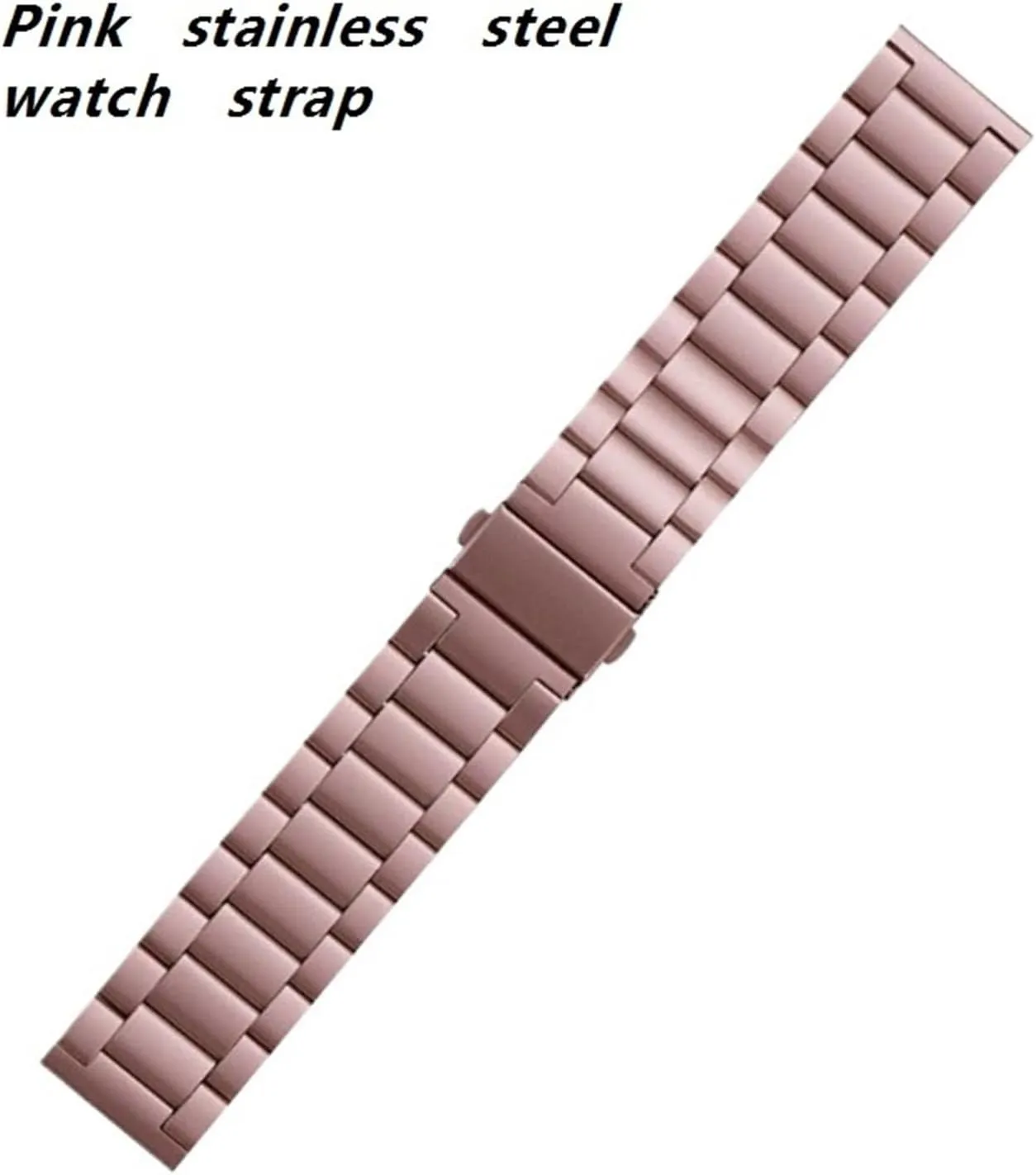 Stainless Steel Watch Band 22mm Universal Replacement Wristband