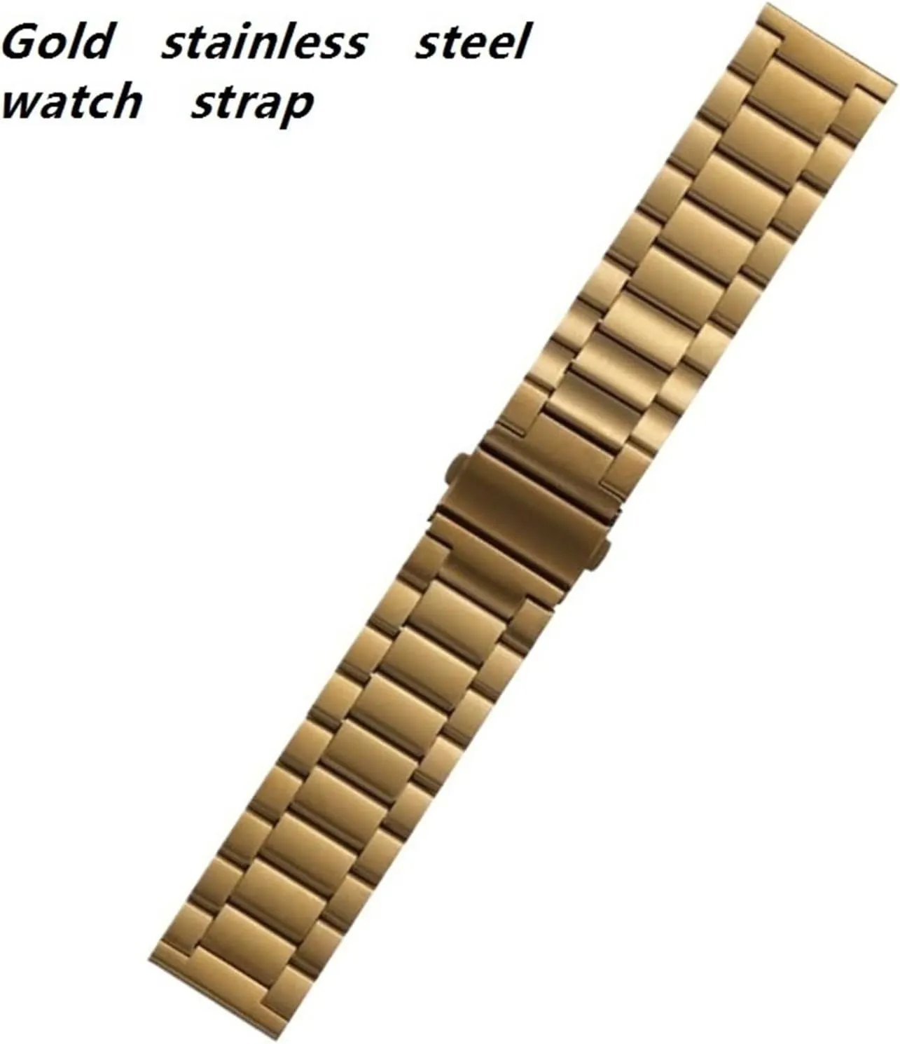 Stainless Steel Watch Band 22mm Universal Replacement Wristband