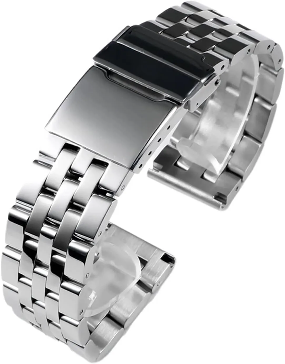 Stainless Steel Watch Strap Metal Replacement Watchbands 22mm 24mm 20mm Men Woman Universal Quick Change Band
