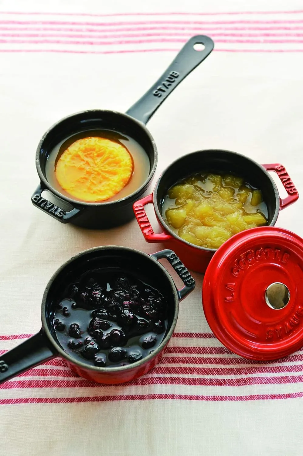 Staub 1241018 Mini Cast Iron Saucepan, 10 cm, Graphite Grey