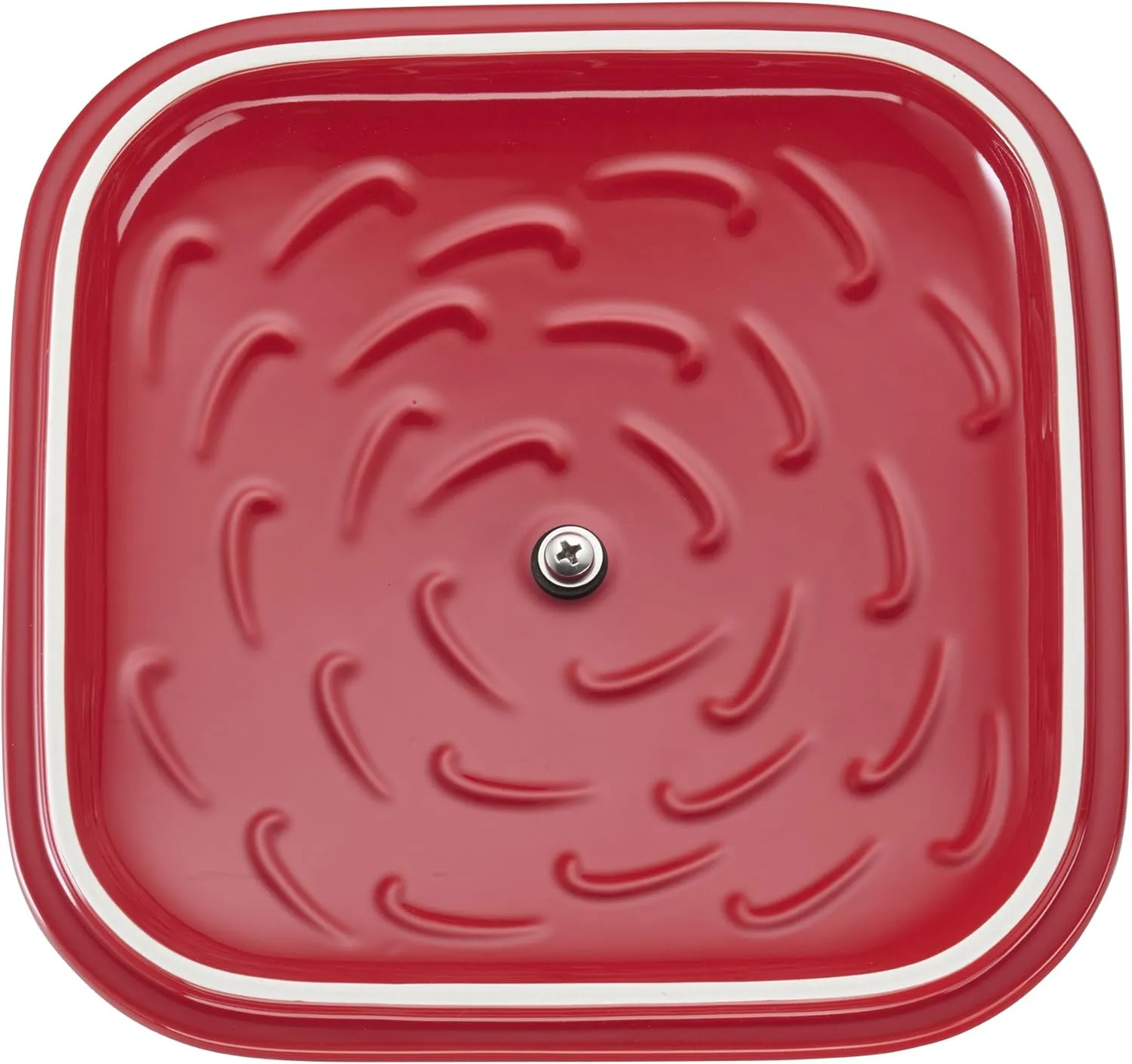 STAUB - 40508-636 STAUB Ceramics Square Covered Baking Dish, 9x9-inch, Cherry