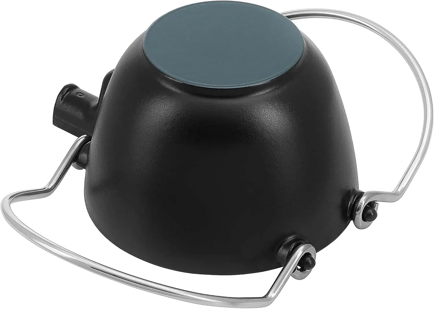 Staub Cast Iron 1-qt Round Tea Kettle - Matte Black, Made in France