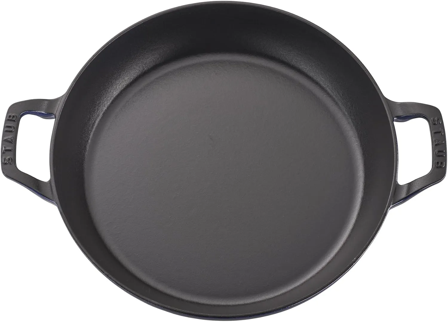 Staub Cast Iron 3.5-qt Braiser with Glass Lid - Dark Blue