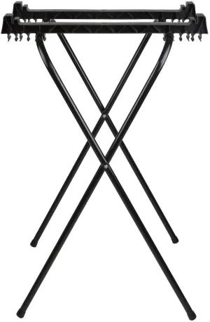 Stiga Foldable Game Stand for Ice Hockey and Football Games, Black